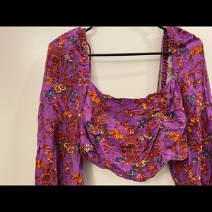 Urban outfitters cropped long sleeve
